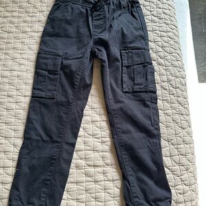 Old Navy Kids Black Cargo Joggers